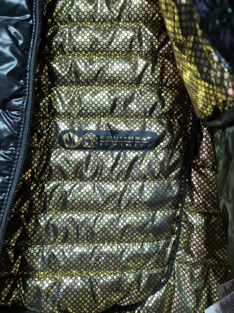 Chaqueta Columbia Omni-Heat negra para invierno - 3