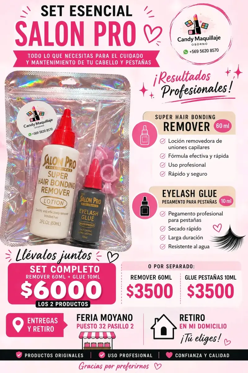 Set Esencial Salon Pro para Pestañas