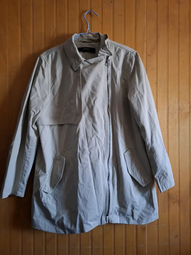 Chaqueta Beige Zara Basic - 1