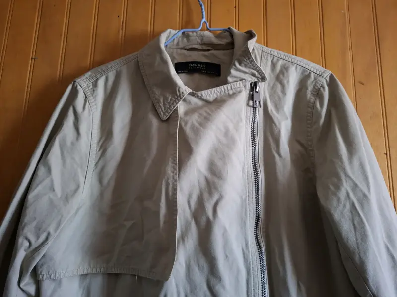 Chaqueta Beige Zara Basic - 2