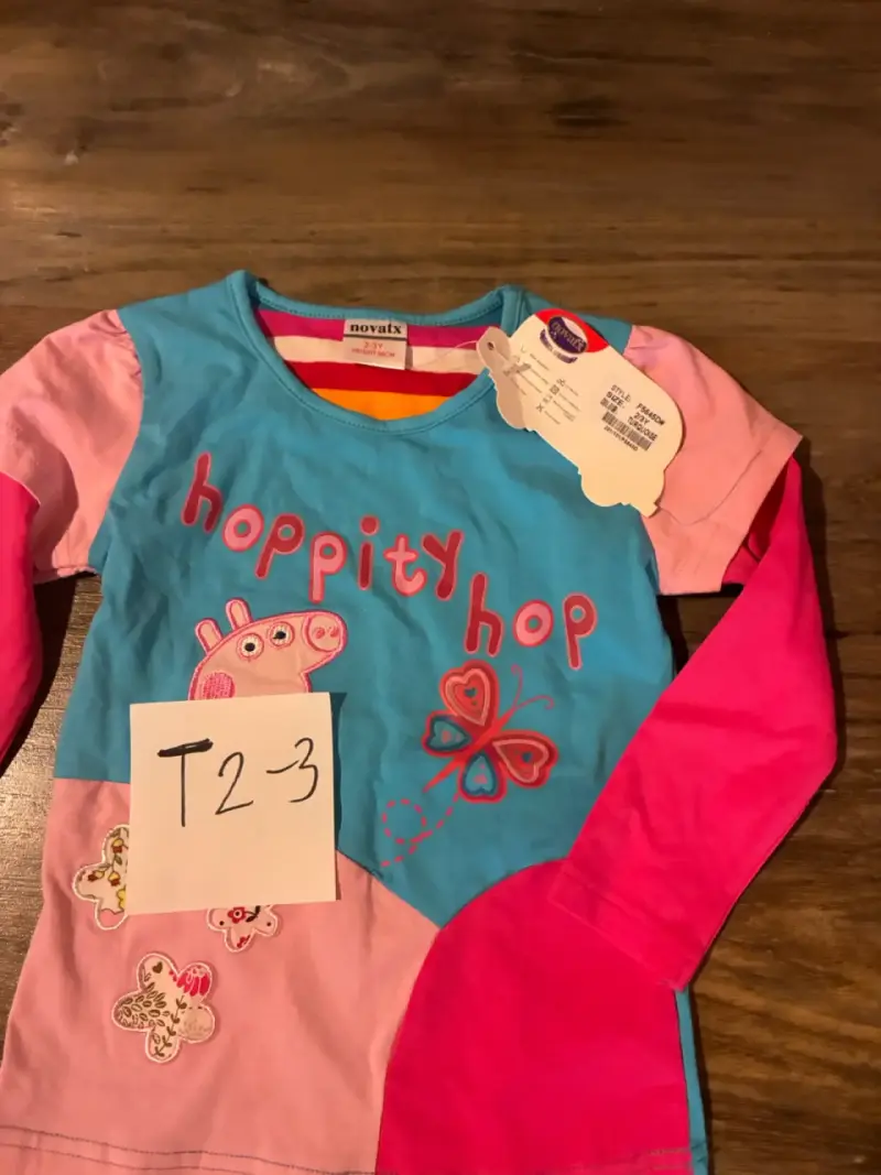 Polera infantil Novatx Peppa Pig talla 2-3 - 2