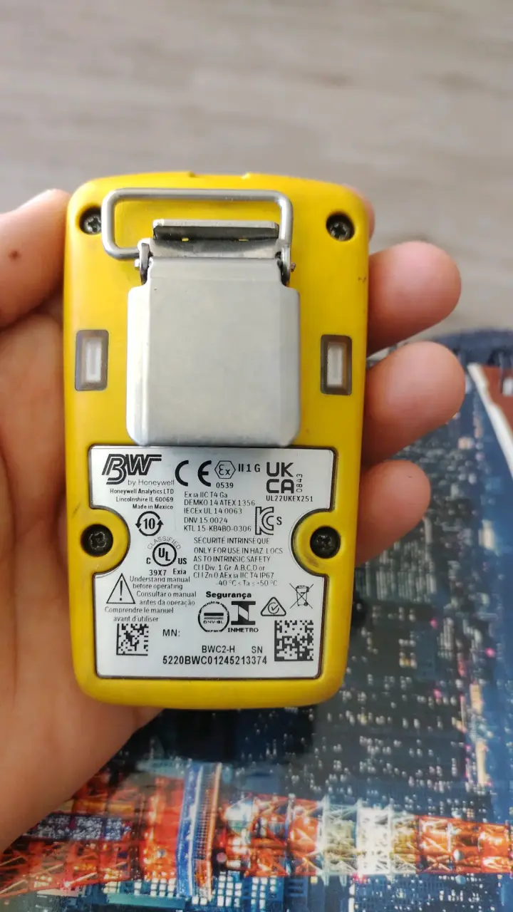 Detector de gas Honeywell BW Clip H2S - 2