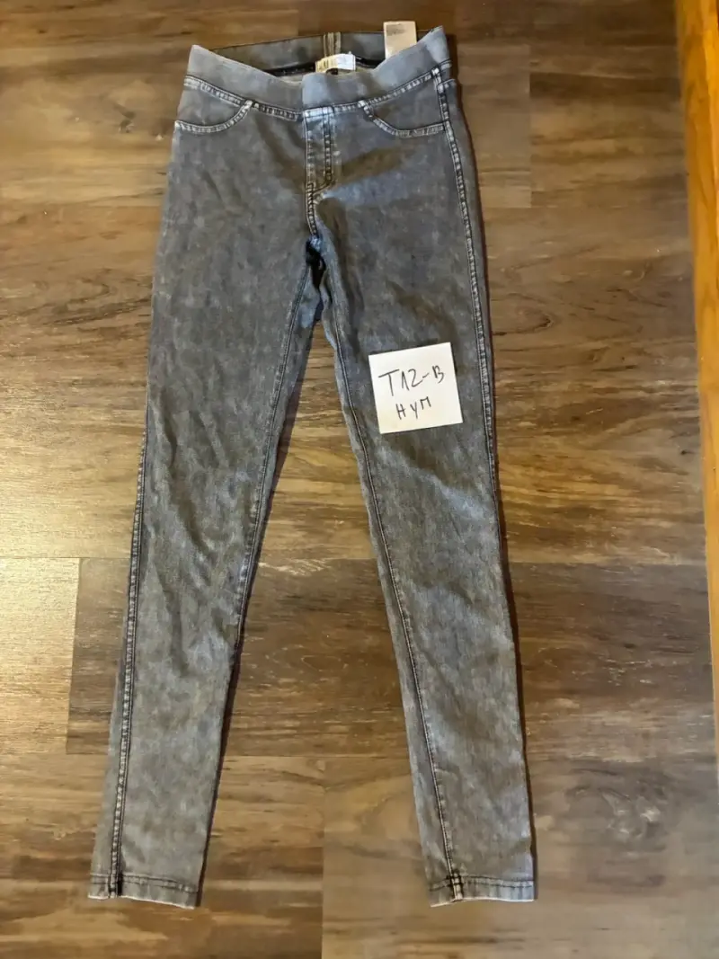 Jeans ajustados gris oscuro H&M para niña - 1