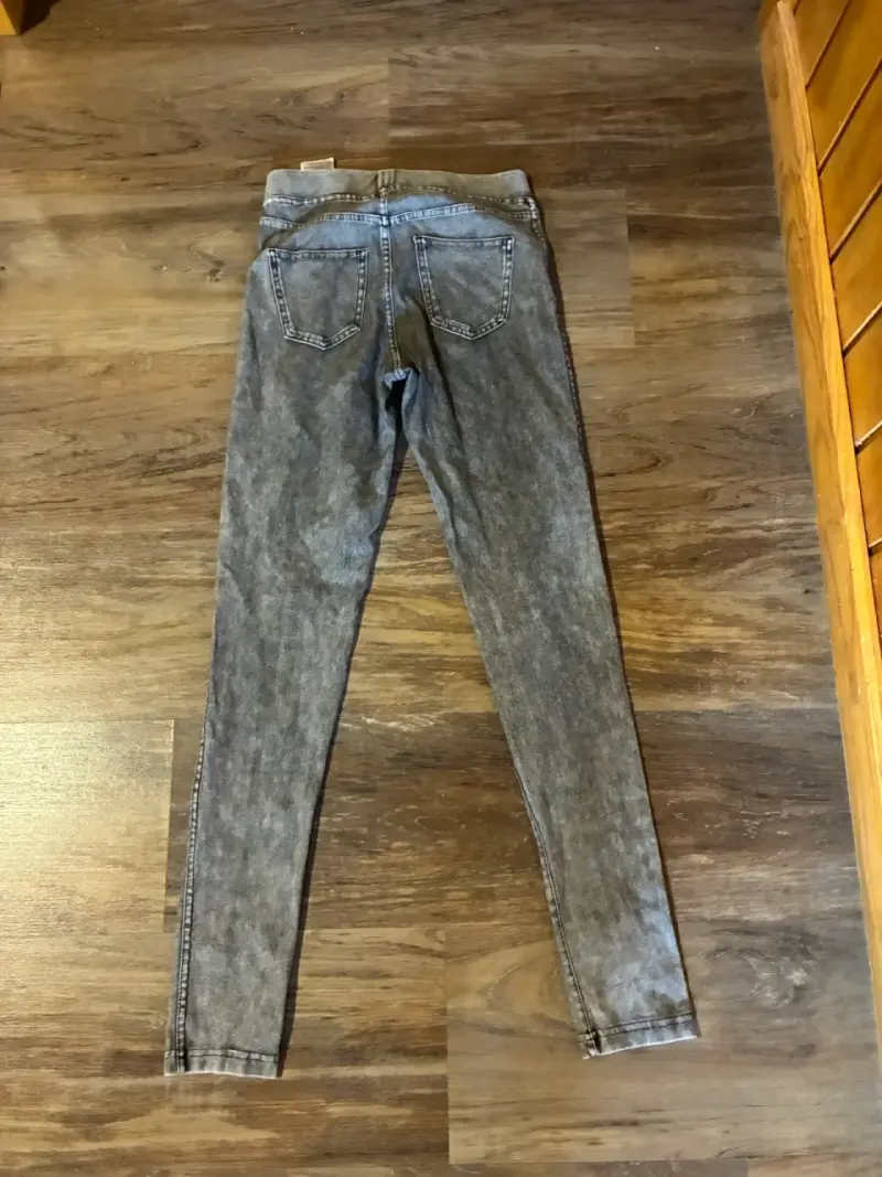 Jeans ajustados gris oscuro H&M para niña - 3