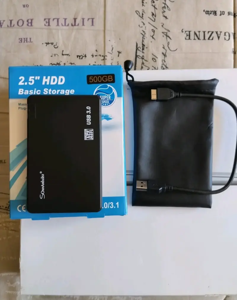 Disco duro externo 500GB Nuevo