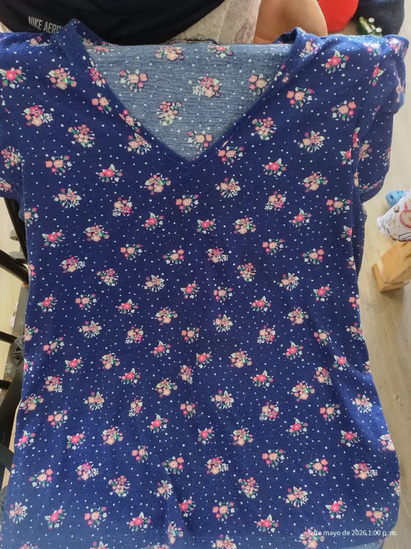 Blusa floral rojo Kimera - 6