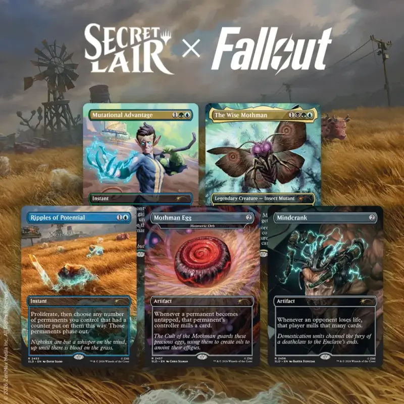 MTG Secret Lair x Fallout®: Rad NO FOIL