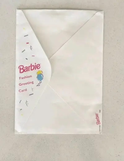Tarjeta de cumpleaños Barbie con sobre - miniatura 3
