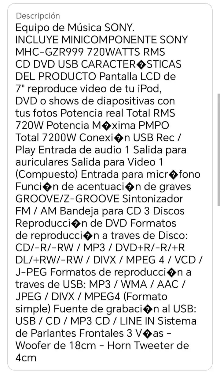 Sistema de sonido Sony con pantalla LCD - 6