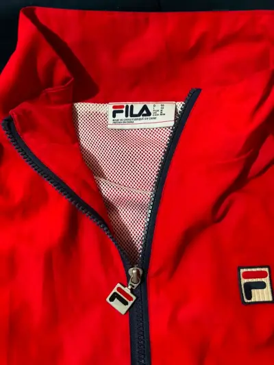 Chaqueta cortaviento Fila tricolor - miniatura 3