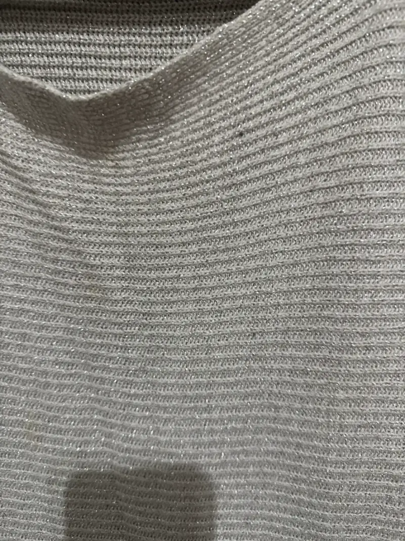Suéter beige de punto fino - 2