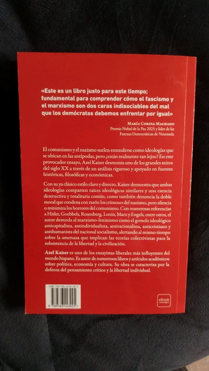 Libro 'Nazi-Comunismo' de Axel Kaiser - 2