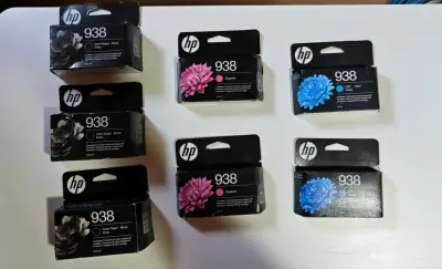 Cartuchos de tinta HP 938 en varios colores - miniatura 1