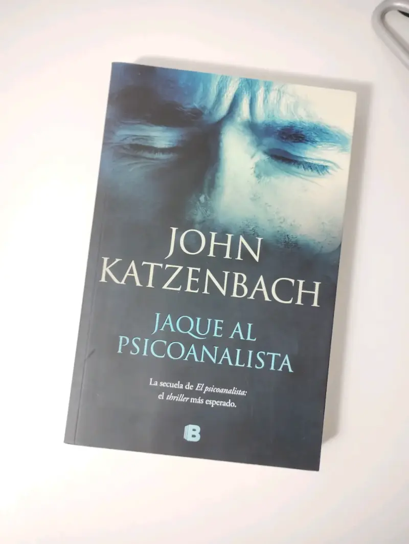 Libro 'Jaque al Psicoanalista' de John Katzenbach