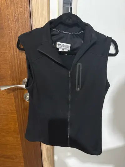 Chaleco sin mangas Columbia negro - miniatura 1