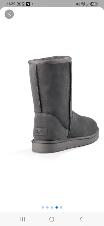 Botas UGG clásicas gris oscuro - miniatura 1