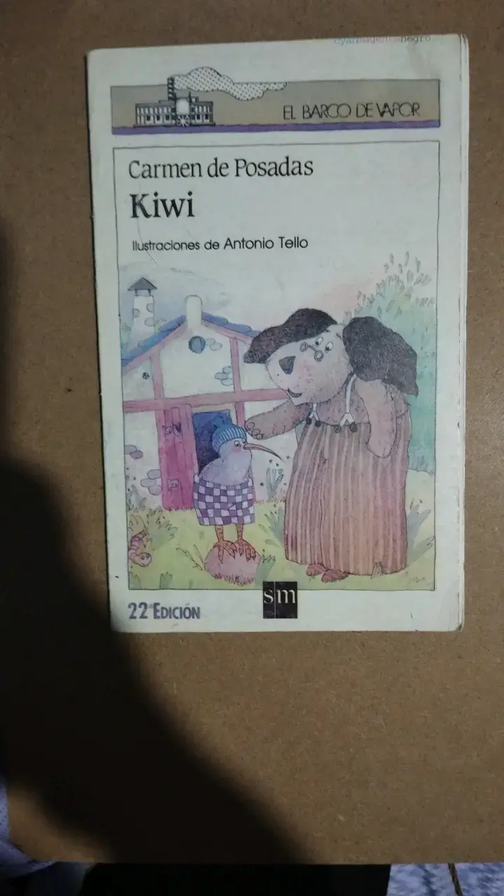 Libro Kiwi de Carmen de Posadas