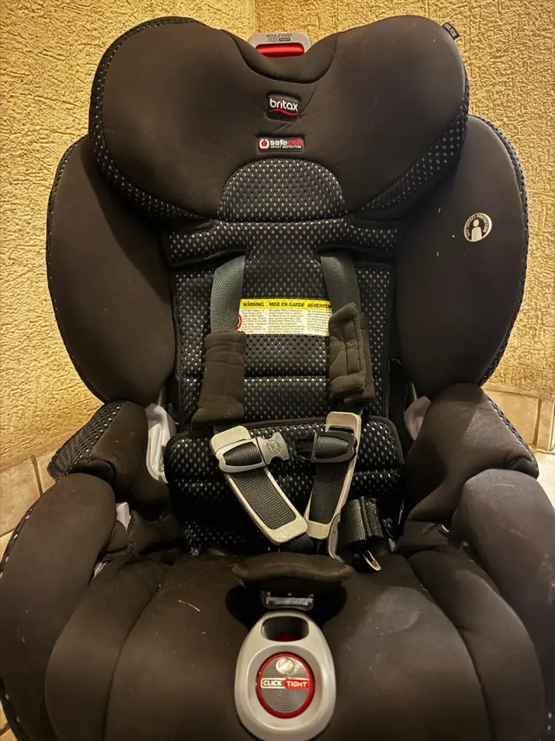Silla de auto Britax Boulevard ClickTight negra - 1