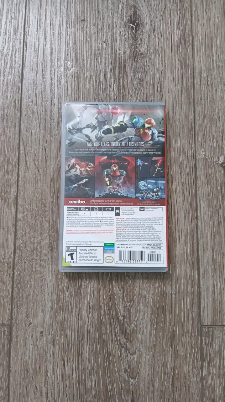Juego Nintendo Switch Metroid Dread - 2