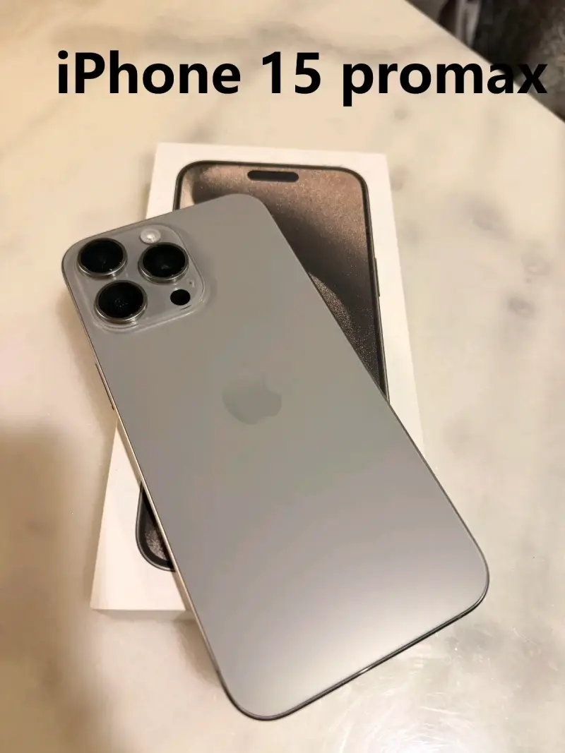 iPhone 15 Pro Max 256GB plateado - 1