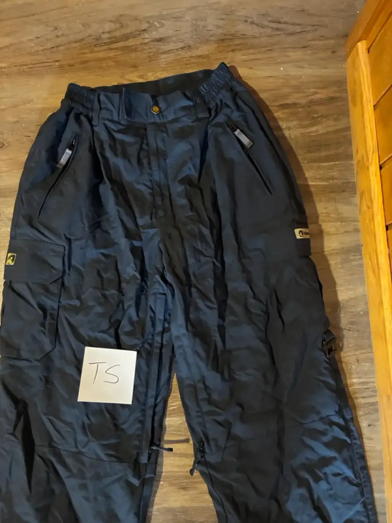 Pantalones de nieve impermeables azul talla S - 2