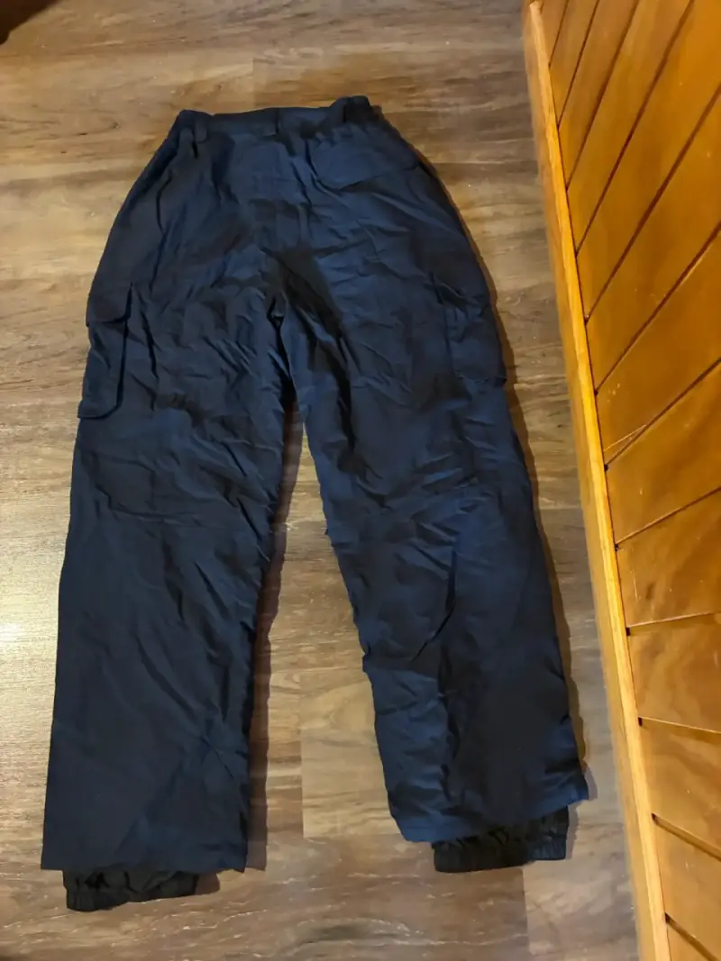 Pantalones de nieve impermeables azul talla S - 3