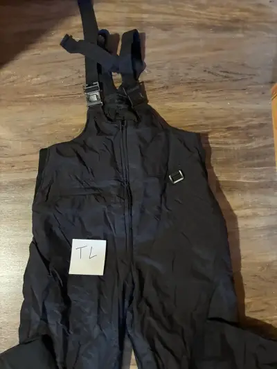 Pantalón de nieve negro talla L - miniatura 2