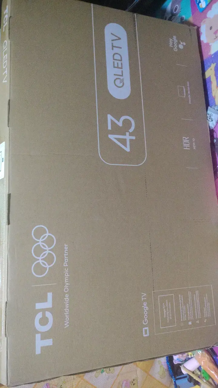 Televisor TCL QLED 43 pulgadas HDR