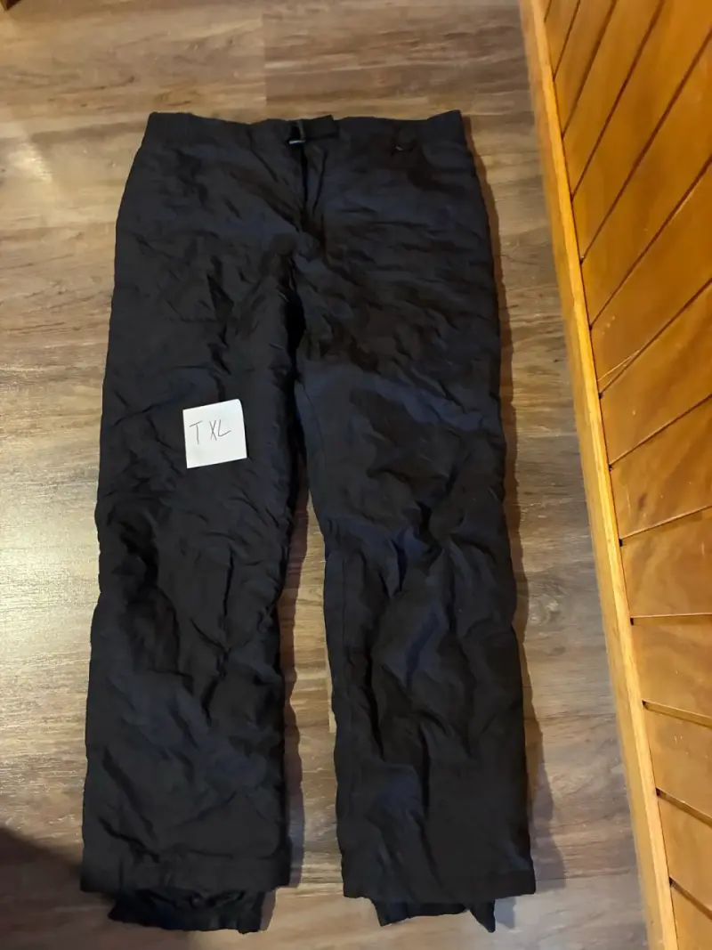 Pantalones negros talla XL para hombre - 1