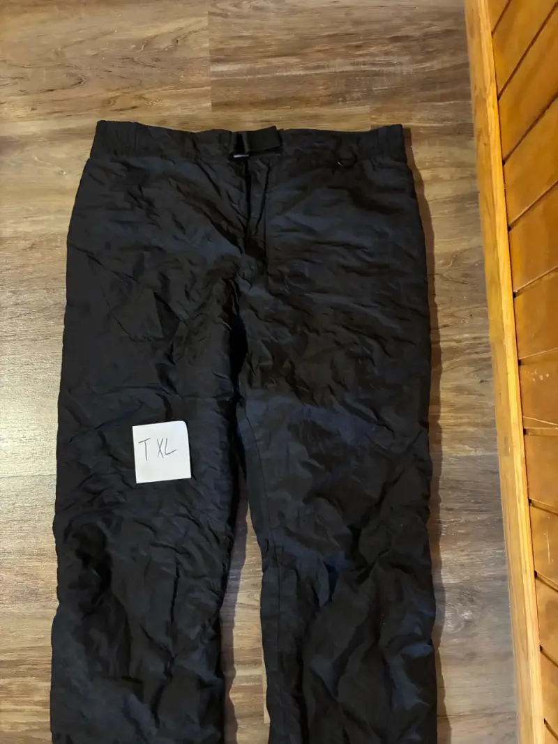 Pantalones negros talla XL para hombre - 2