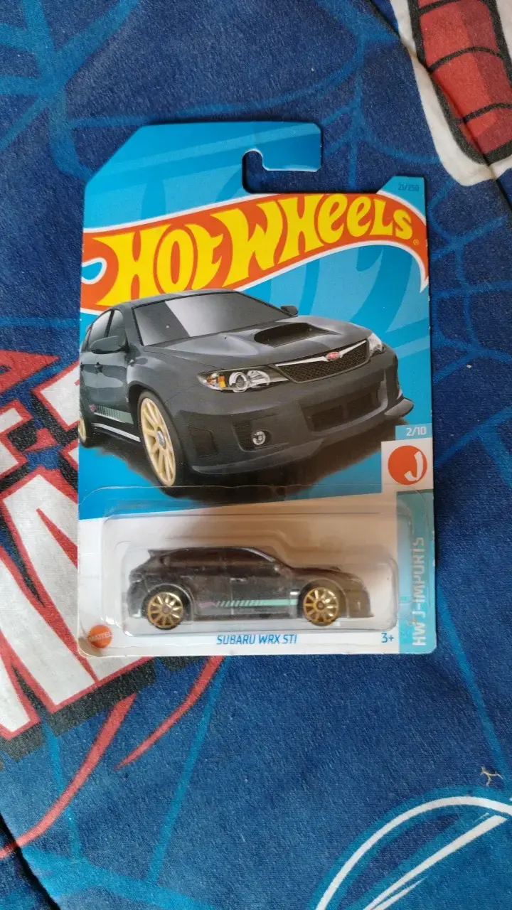 Hot Wheels Subaru WRX STI en blister