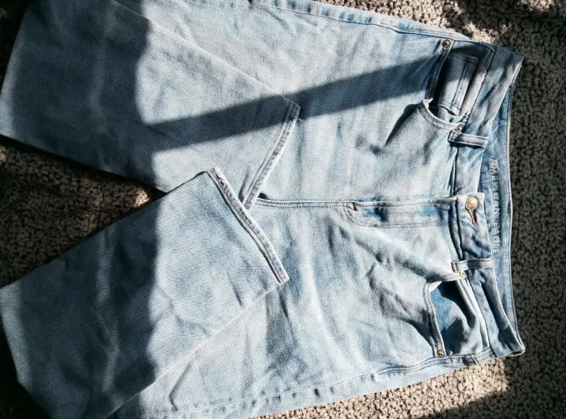 Jeans American Eagle azul claro - 3