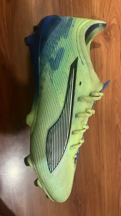 Zapatillas deportivas Puma verde y azul - miniatura 4