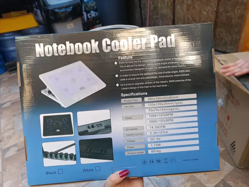 Base enfriadora para notebook S500 - 2