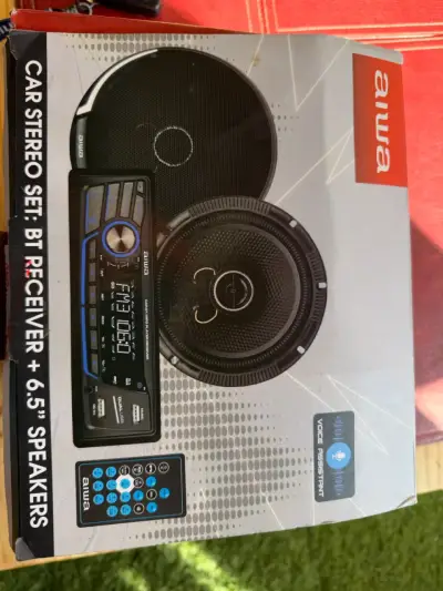 Set estéreo para auto Aiwa con parlantes 6.5" - miniatura 3