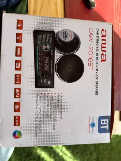 Set estéreo para auto Aiwa con parlantes 6.5" - miniatura 5
