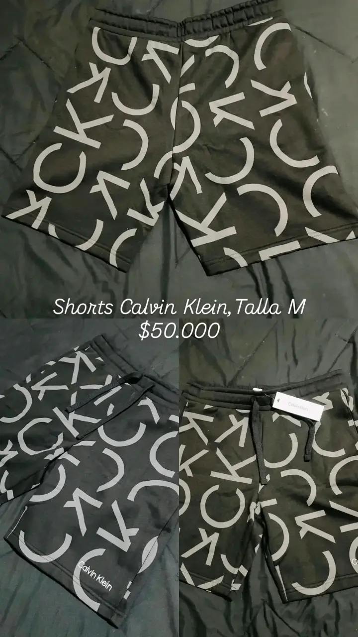 Shorts Calvin Klein estampados talla M