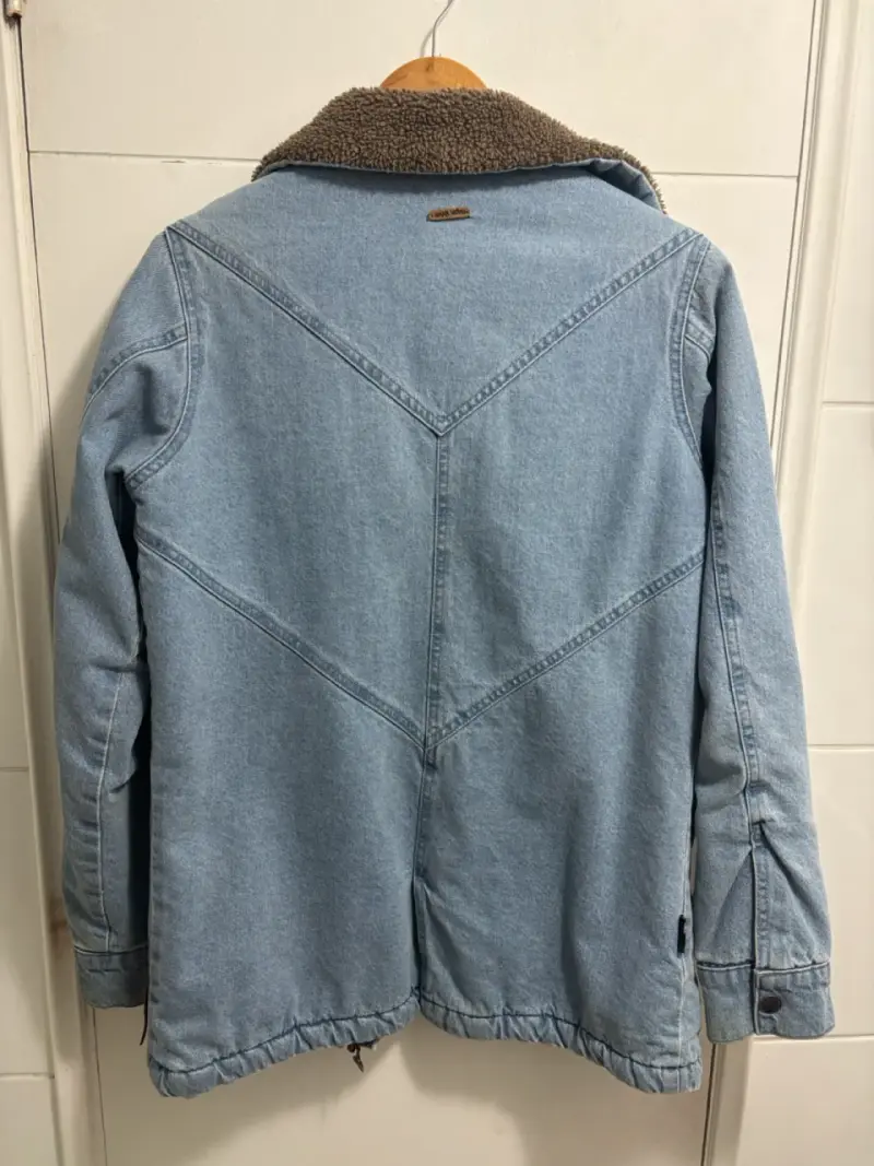 Chaqueta de mezclilla con forro de lana Xs-S - 2