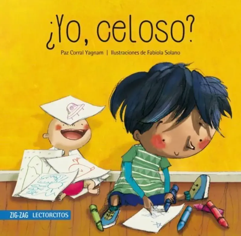 Libro infantil '¿Yo, celoso?' de Paz Corral