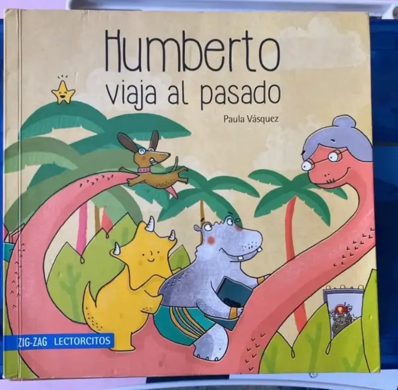 Libro infantil 'Humberto viaja al pasado'