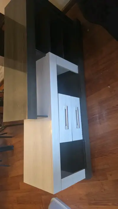 Mueble organizador de madera bicolor $30.000 - miniatura 1