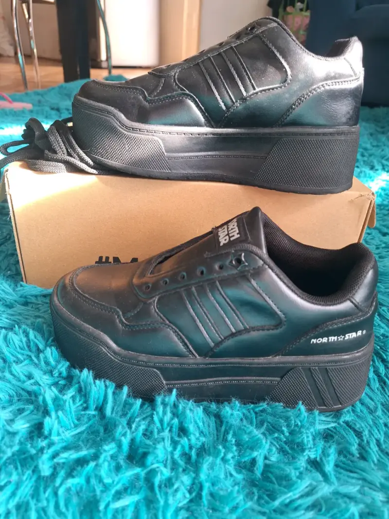 Zapatillas negras North Star talla 34 - 3