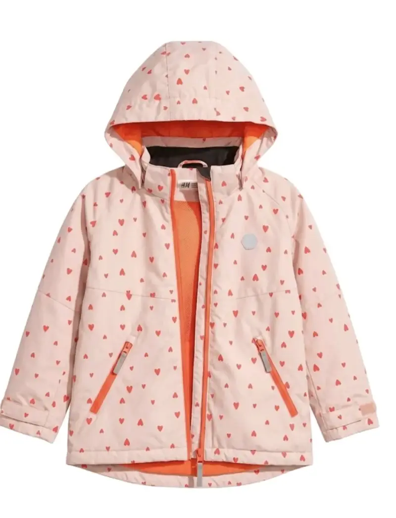Chaqueta impermeable infantil con capucha - 2