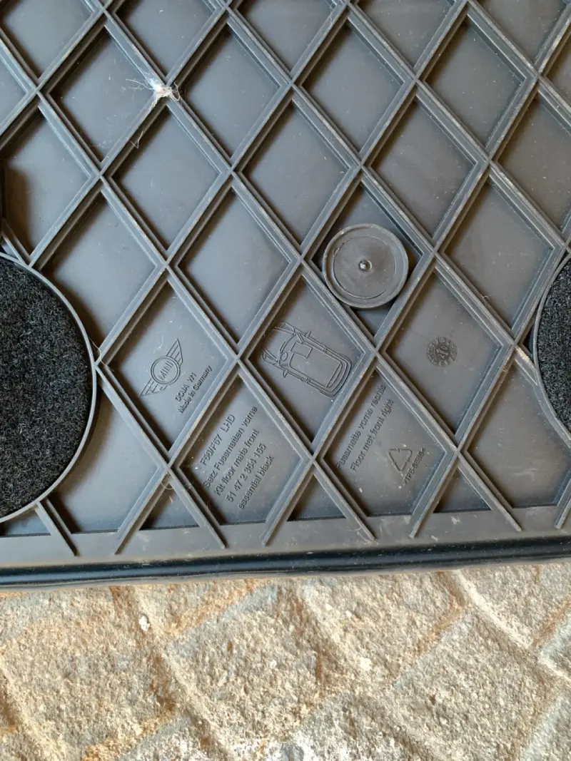 Alfombras de goma para auto Mini - 2