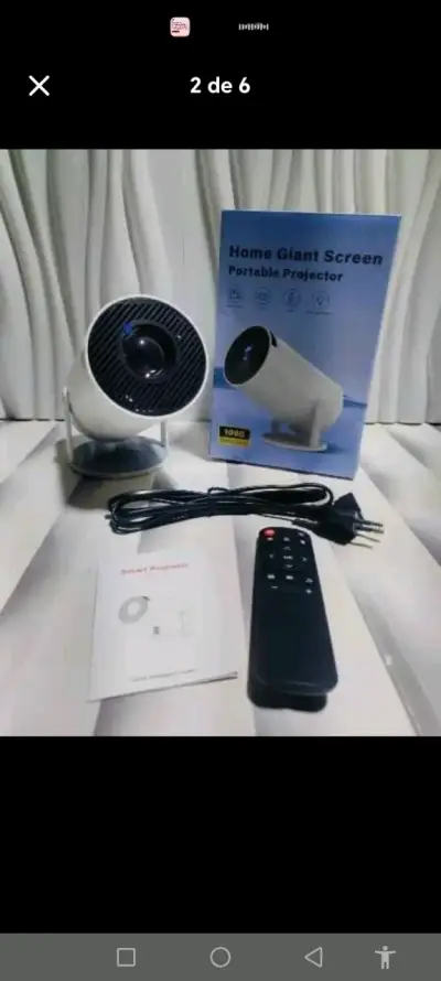 Proyector Android 11.0 con control remoto - miniatura 2