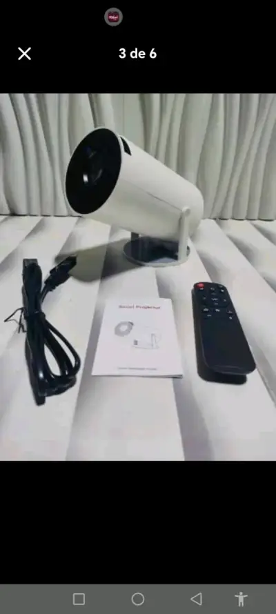 Proyector Android 11.0 con control remoto - miniatura 4