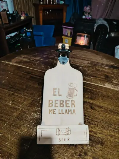 Plato decorativo de madera grabado Ancud - miniatura 6