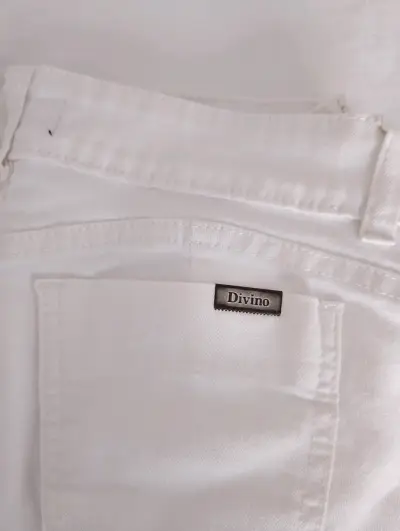 Jeans blancos Divino para mujer - miniatura 1
