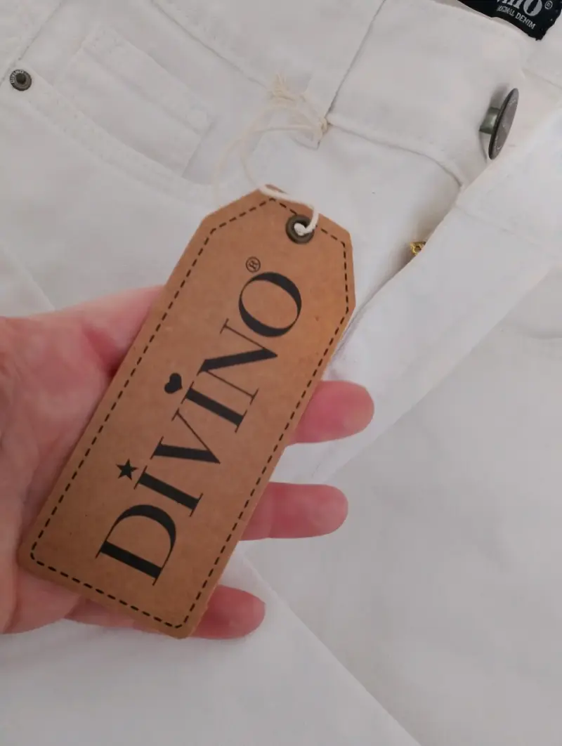 Jeans blancos Divino para mujer - 3