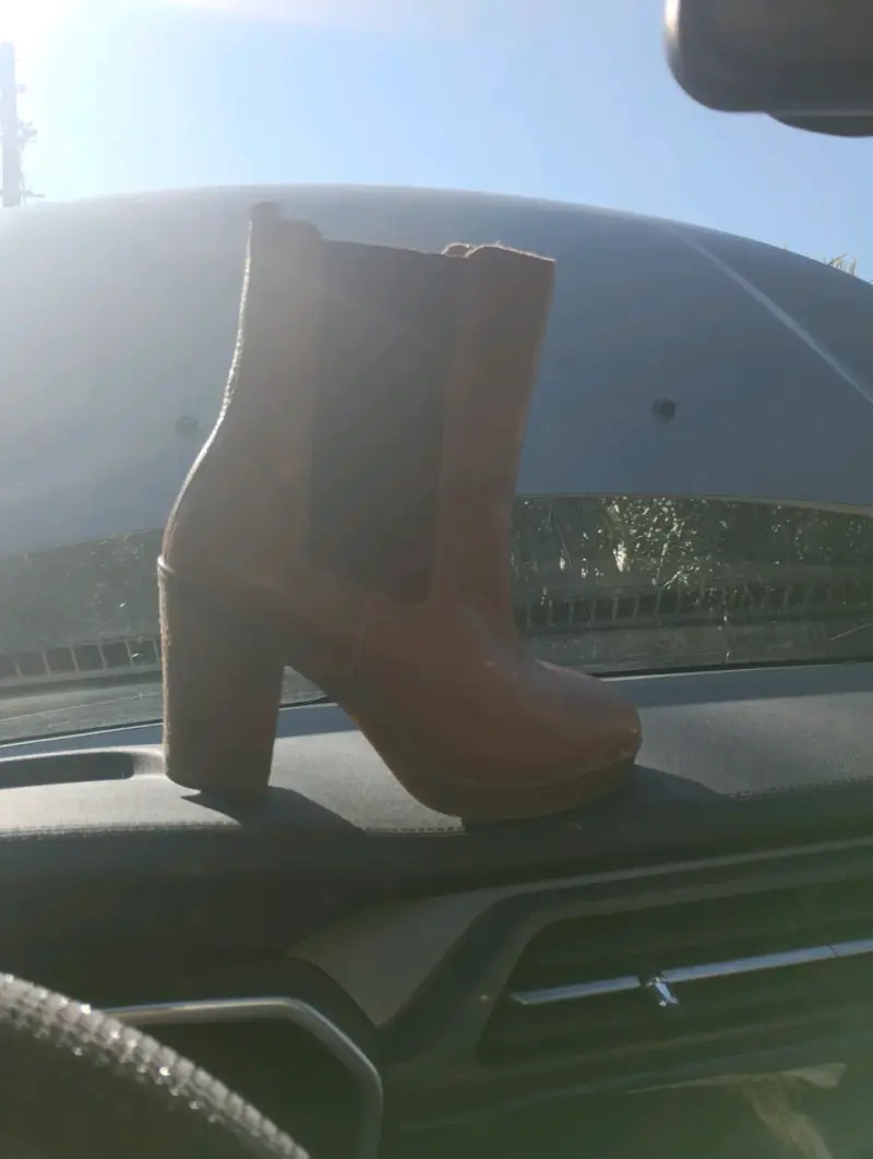 Botines de cuero camel Gacel - 4
